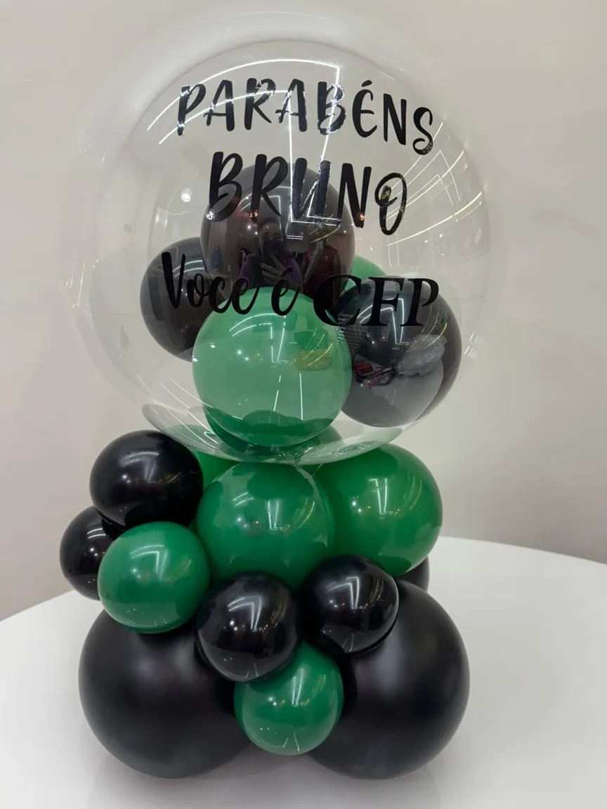Balão Arranjo de Mesa
